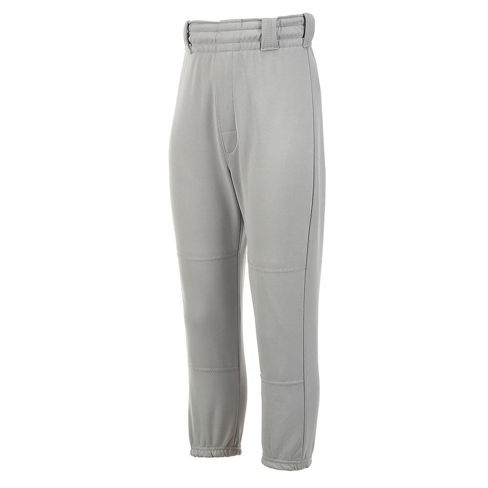The Rawlings Gray Kids Youth Classic Fit Elastic Waist T-Ball Pants Size Medium